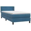 vidaXL Box Spring &kappa;&rho;&epsilon;&beta;ά&tau;&iota; &mu;&epsilon; &sigma;&tau;&rho;ώ&mu;&alpha; &sigma;&kappa;&omicron;ύ&rho;&omicron; &mu;&pi;&lambda;&epsilon; 90x210 &epsilon;&kappa;. &Beta;&epsilon;&lambda;&omicron;ύ&delta;&iota;&nu;&omicron;