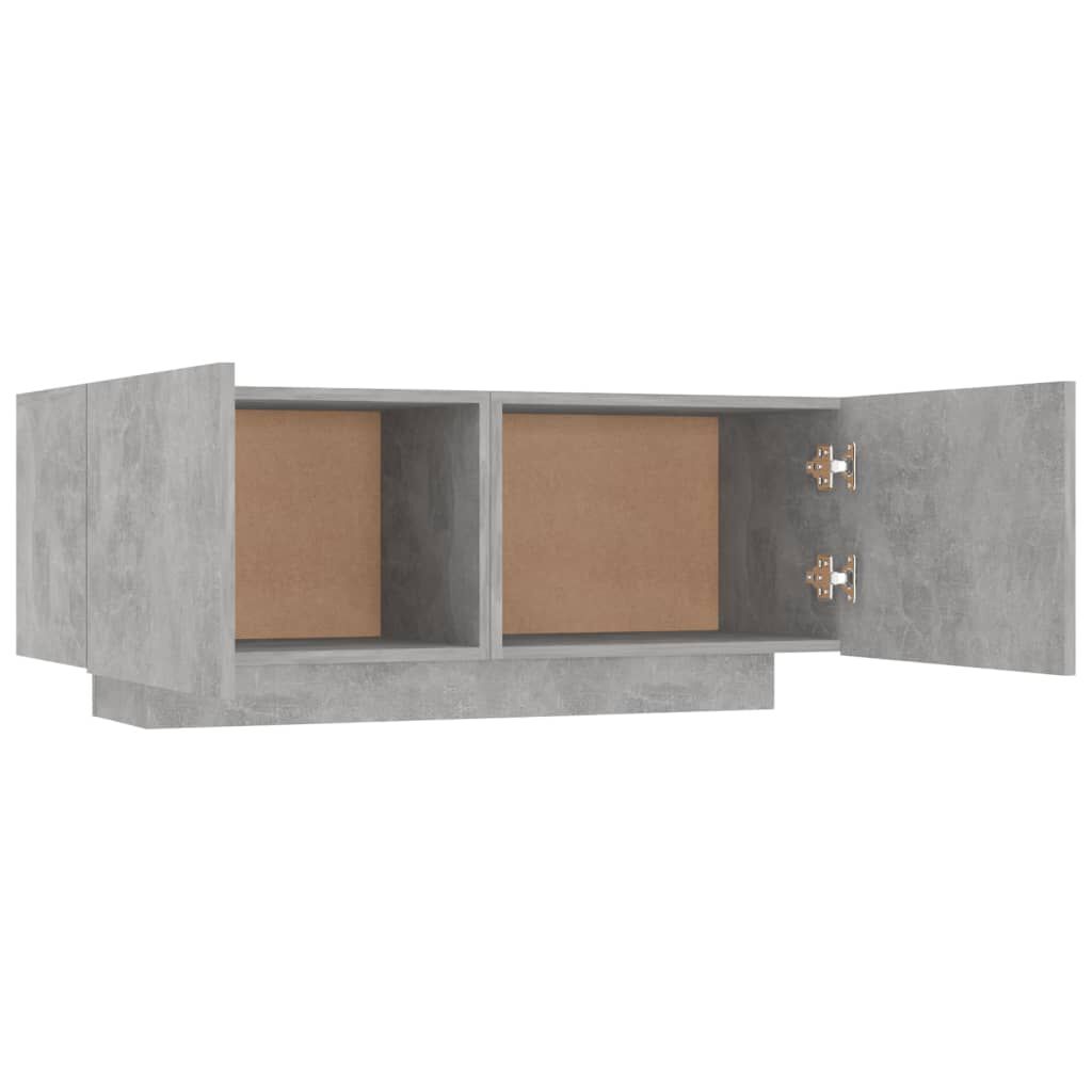 vidaXL Έπιπλο Τηλεόρασης Γκρι Σκυρ. 100x35x40 εκ. Επεξ. Ξύλο
