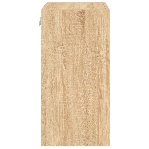 vidaXL Έπιπλο Τοίχου Τηλεόρασης Sonoma Δρυς 40,5x30x60 εκ. Επεξ. Ξύλο
