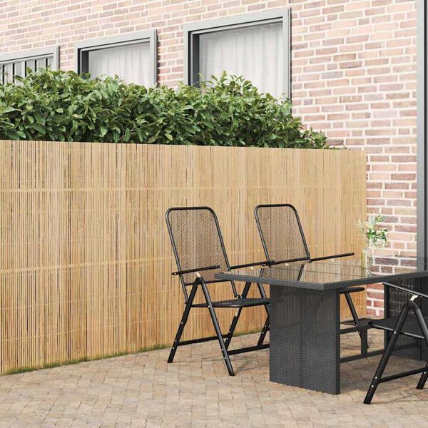 vidaXL Φράχτης Μπαμπού Καφέ 400 x 150 cm Μπαμπού
