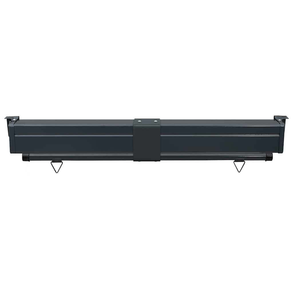 vidaXL Σκίαστρο Βεράντας Πλαϊνό Μαύρο 125 x 250 εκ.