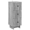 vidaXL &Nu;&tau;&omicron;&upsilon;&lambda;ά&pi;&iota; &mu;&epsilon; &Sigma;&upsilon;&rho;&tau;ά&rho;&iota;&alpha; &Gamma;&kappa;&rho;&iota; Sonoma 33 x 34,5 x 90 &epsilon;&kappa;