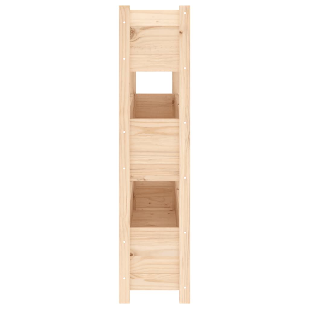 vidaXL Ζαρντινιέρα 112 x 25 x 104,5 εκ. από Μασίφ Ξύλο Πεύκου