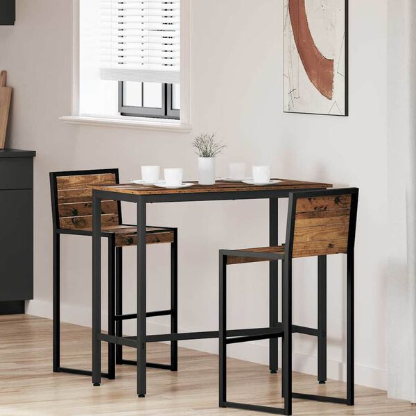 vidaXL &tau;&rho;&alpha;&pi;έ&zeta;&iota; &Pi;&alpha;&lambda;&iota;ό &xi;ύ&lambda;&omicron; 100 x 50 x 90,5 &epsilon;&kappa;