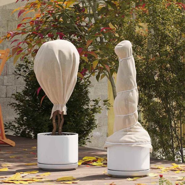 vidaXL Φλις Προστασίας Φυτού από Παγετό Μπεζ 50 x 1,6 m