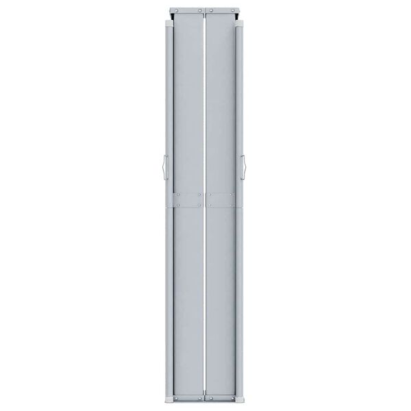 vidaXL Σκίαστρο Πλαϊνό Συρόμενο Κρεμ 220 x 1000 εκ.