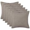 vidaXL &Kappa;ά&lambda;&upsilon;&mu;&mu;&alpha; &Mu;&alpha;&xi;&iota;&lambda;&alpha;&rho;&iota;&omicron;ύ 6 pcs HOUTEN &Alpha;&nu;&omicron;&iota;&chi;&tau;ό &gamma;&kappa;&rho;&iota; 30 x 30 cm &Mu;&pi;&omicron;&upsilon;&kappa;&lambda;έ