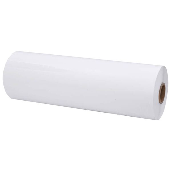 vidaXL Αγροτική ταινία τεντώματος Λευκό 25 μm 75 cm x 1500 m
