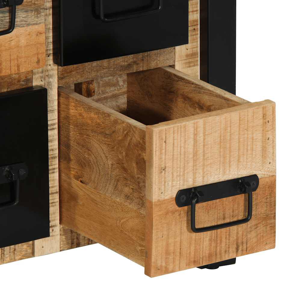 vidaXL Sideboard 50x35x70 cm Στερεό ακατέργαστο ξύλο Mango