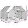 vidaXL Κοτέτσι 268x300x190 εκ. από Μασίφ Εμποτισμένο Ξύλο Πεύκου