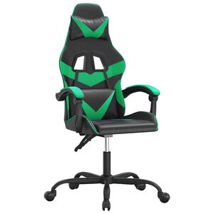 vidaXL &Kappa;&alpha;&rho;έ&kappa;&lambda;&alpha; Gaming &Pi;&epsilon;&rho;&iota;&sigma;&tau;&rho;&epsilon;&phi;ό&mu;&epsilon;&nu;&eta; &Mu;&alpha;ύ&rho;&eta;/&Pi;&rho;ά&sigma;&iota;&nu;&eta; &alpha;&pi;ό &Sigma;&upsilon;&nu;&theta;&epsilon;&tau;&iota;&kappa;ό &Delta;έ&rho;&mu;&alpha;