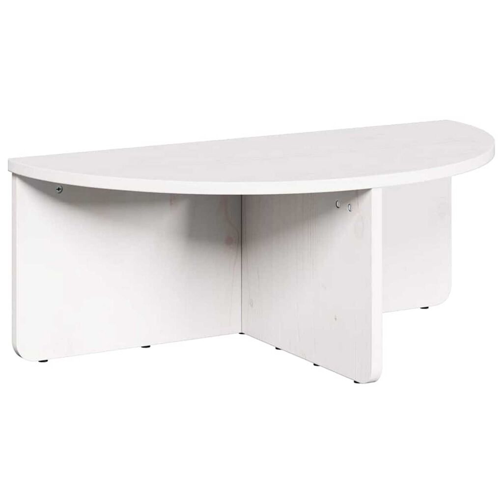 vidaXL Τραπεζάκι σαλονιού 2 pcs Λευκό 79 x 39.5 x 40 εκ