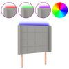 vidaXL &Kappa;&epsilon;&phi;&alpha;&lambda;ά&rho;&iota; &Kappa;&rho;&epsilon;&beta;&alpha;&tau;&iota;&omicron;ύ LED &Alpha;&nu;&omicron;&iota;&chi;&tau;ό &Gamma;&kappa;&rho;&iota; 93x16x118/128&epsilon;&kappa;. &Upsilon;&phi;&alpha;&sigma;&mu;ά&tau;&iota;&nu;&omicron;