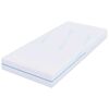 vidaXL Στρώμα Λευκό 70 x 200 cm Pěna