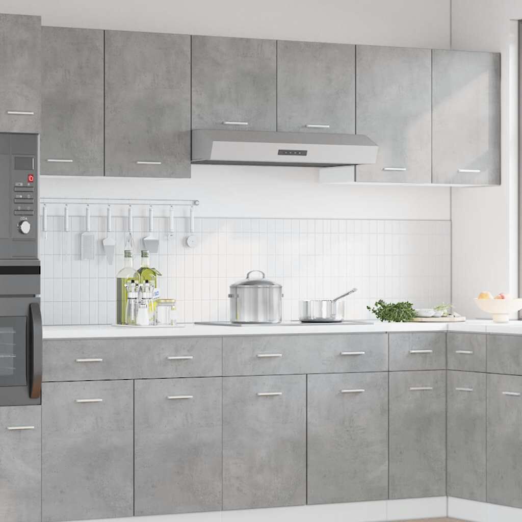 vidaXL Ντουλάπι Κρεμαστό Lyon Γκρι Σκυροδέματος 50x31x60εκ. Επεξ. Ξύλο