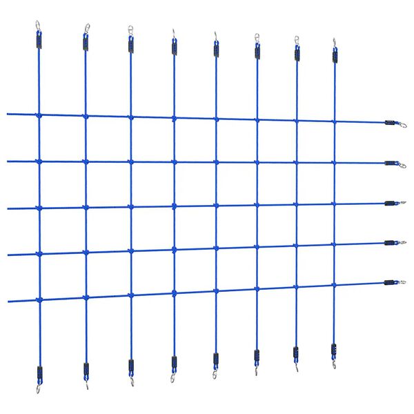 vidaXL Δίχτυ Αναρρίχησης Μπλε 200 x 150 εκ.
