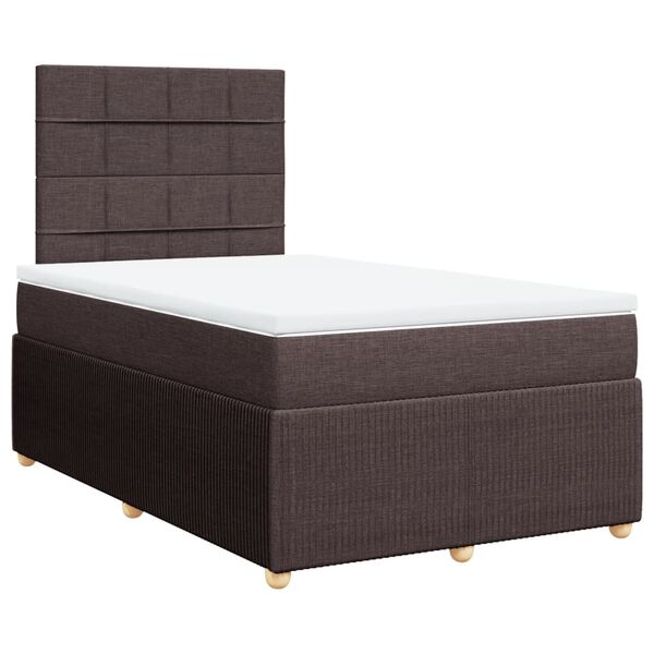 vidaXL &Kappa;&rho;&epsilon;&beta;ά&tau;&iota; Boxspring &mu;&epsilon; &Sigma;&tau;&rho;ώ&mu;&alpha; &Sigma;&kappa;&omicron;ύ&rho;&omicron; &Kappa;&alpha;&phi;έ 120x190 &epsilon;&kappa; &Upsilon;&phi;&alpha;&sigma;&mu;ά&tau;&iota;&nu;&omicron;