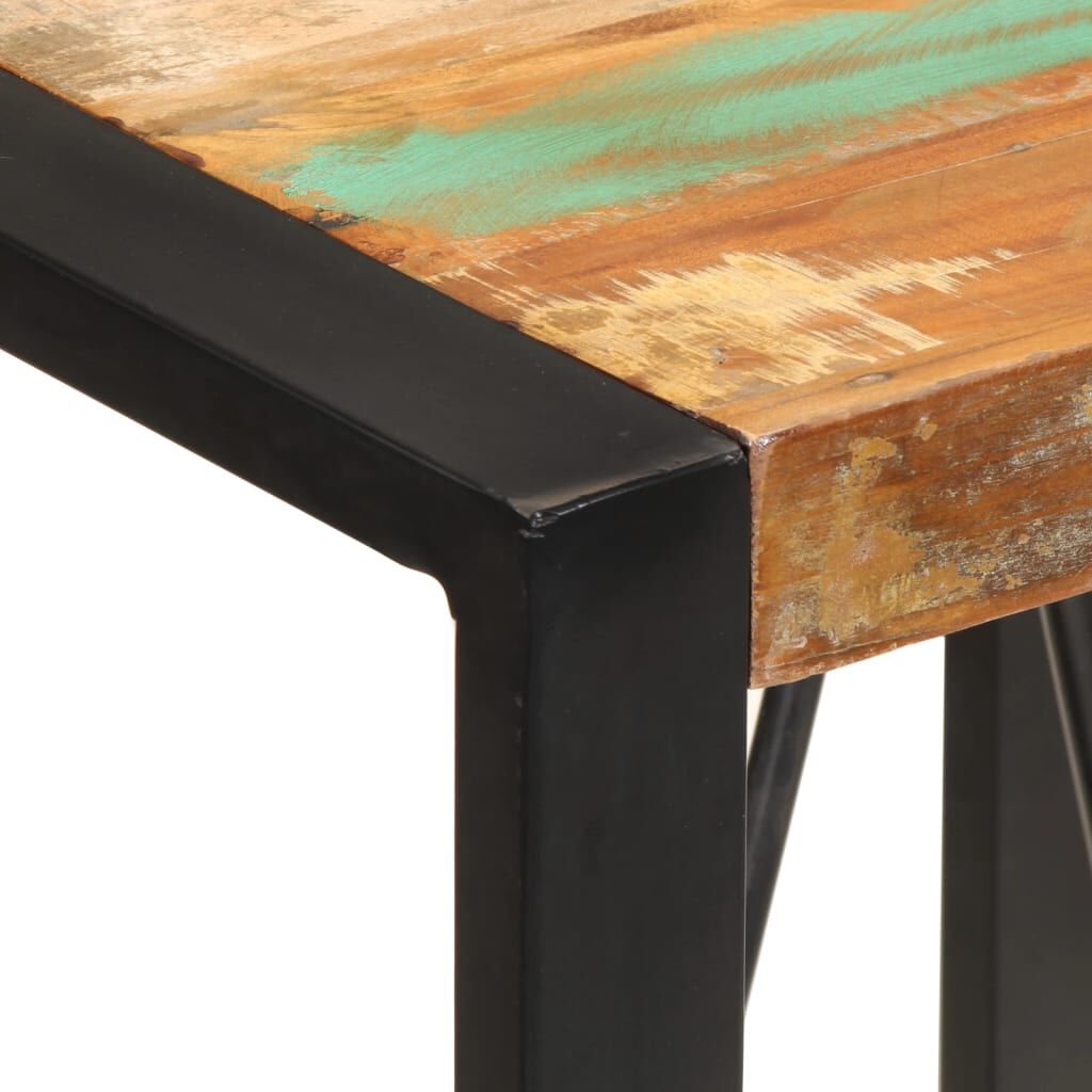 vidaXL Τραπέζι Μπαρ 60 x 55 x 110 εκ. από Μασίφ Ανακυκλωμένο Ξύλο