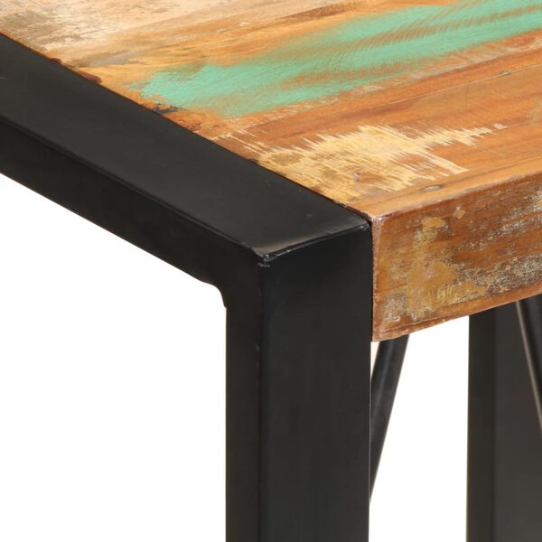 vidaXL Τραπέζι Μπαρ 60 x 55 x 110 εκ. από Μασίφ Ανακυκλωμένο Ξύλο