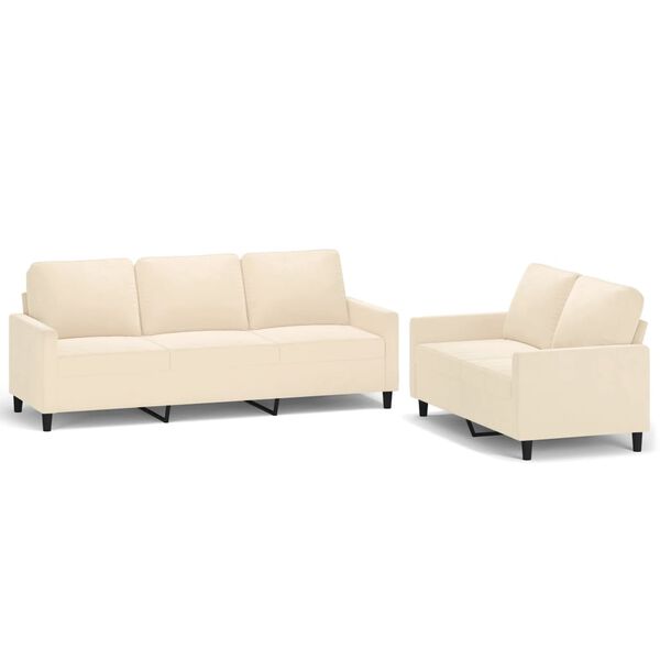 vidaXL &Pi;&omicron;&lambda;&upsilon;&theta;&rho;ό&nu;&epsilon;&sigmaf; &Sigma;&epsilon;&tau; 2 &Tau;&epsilon;&mu;&alpha;&chi;ί&omega;&nu; &Kappa;&rho;&epsilon;&mu; &alpha;&pi;ό &Beta;&epsilon;&lambda;&omicron;ύ&delta;&omicron; &mu;&epsilon; &Mu;&alpha;&xi;&iota;&lambda;ά&rho;&iota;&alpha;