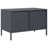 vidaXL Έπιπλο Τηλεόρασης Ανθρακί 68x39x43,5 εκ. Ατσάλι Ψυχρής Έλασης