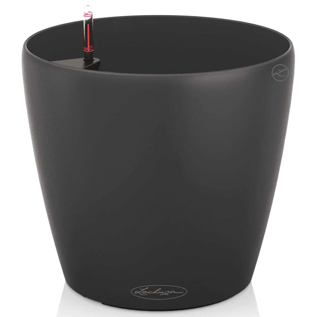 LECHUZA Γλάστρα Classico Color 43 ALL-IN-ONE Σκούρο Γκρι 13244