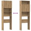 vidaXL Ντουλάπι πλυντηρίου ρούχων Artisan Oak Κατασκευασμένο ξύλο