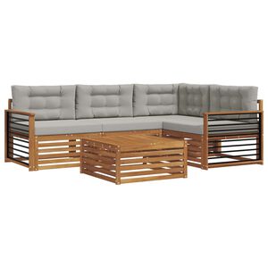 vidaXL &Sigma;&epsilon;&iota;&rho;ά &Kappa;&alpha;&nu;&alpha;&pi;έ &Epsilon;&xi;&omega;&tau;&epsilon;&rho;&iota;&kappa;&omicron;ύ 5 pcs &Phi;&upsilon;&sigma;&iota;&kappa;ό &kappa;&alpha;&iota; &Alpha;&nu;&omicron;&iota;&chi;&tau;ό &Gamma;&kappa;&rho;&iota;