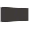 vidaXL Πίσω Πάνελ Κουζίνας 2 pcs Σκούρο Γκρι 120 x 50 cm