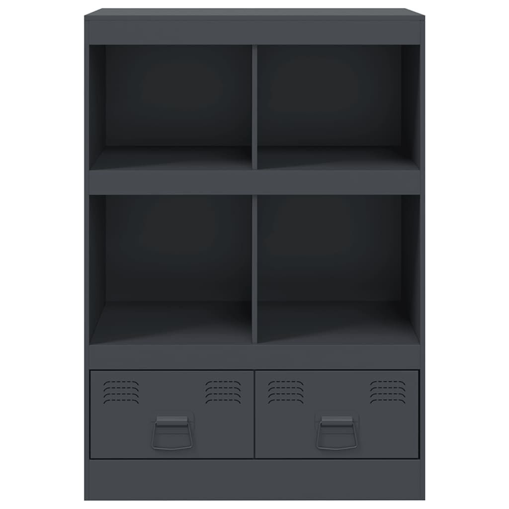 vidaXL Ντουλάπι Ανθρακί 67 x 39 x 95 εκ. από Ατσάλι