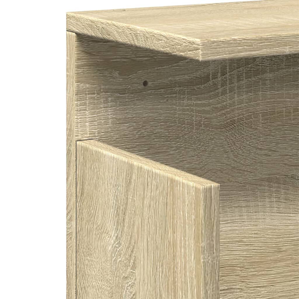 vidaXL Ντουλάπι Τοίχου Sonoma Δρυς 60x20x30 εκ. από Επεξεργασμένο Ξύλο