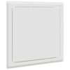 vidaXL Πάνελ Πρόσβασης 2 pcs Λευκό 20 x 20 cm Ατσάλι