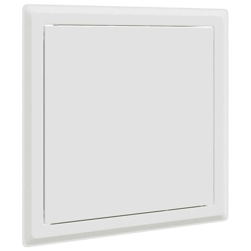 vidaXL Πάνελ Πρόσβασης 2 pcs Λευκό 20 x 20 cm Ατσάλι