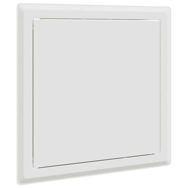 vidaXL Πάνελ Πρόσβασης 2 pcs Λευκό 20 x 20 cm Ατσάλι