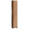 vidaXL Ντουλάπι Μπάνιου Καπνιστή Δρυς 32x25,5x190 εκ. Επεξεργ. Ξύλο