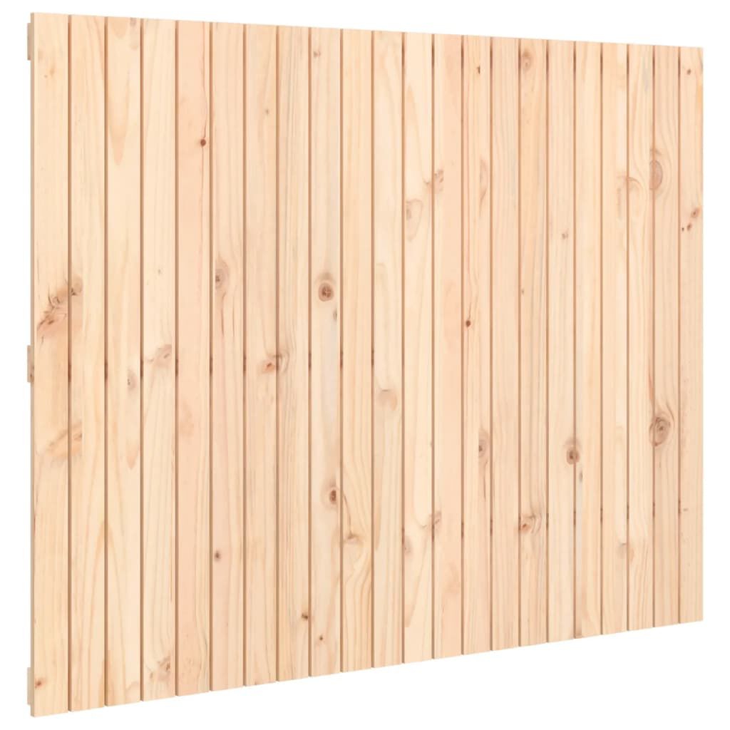 vidaXL Κεφαλάρι Τοίχου 140x3x110 εκ. από Μασίφ Ξύλο Πεύκου
