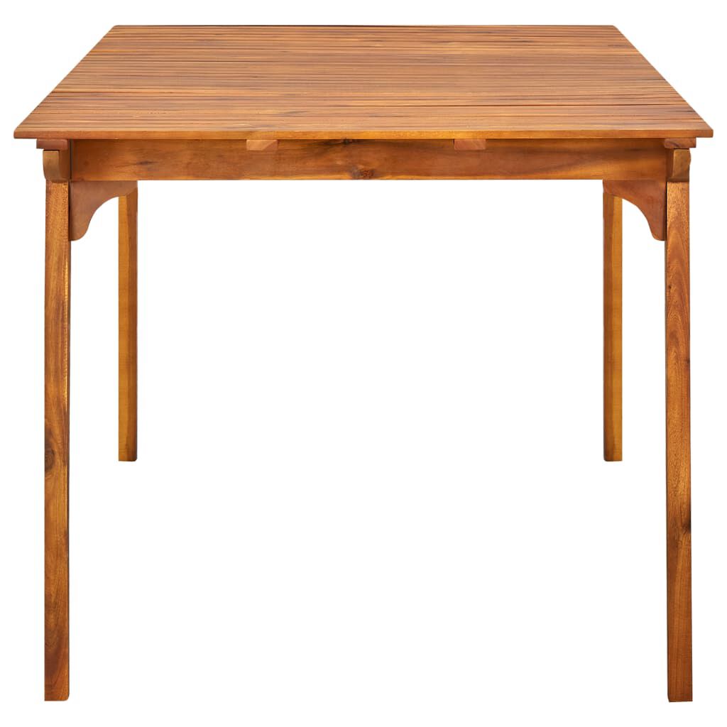 vidaXL Τραπέζι Κήπου 150 x 90 x 75 εκ. Μασίφ Ξύλο Ακακίας