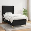 vidaXL &Kappa;&rho;&epsilon;&beta;ά&tau;&iota; Boxspring &mu;&epsilon; &Sigma;&tau;&rho;ώ&mu;&alpha; &Mu;&alpha;ύ&rho;&omicron; 100 x 200 &epsilon;&kappa;. &Upsilon;&phi;&alpha;&sigma;&mu;ά&tau;&iota;&nu;&omicron;