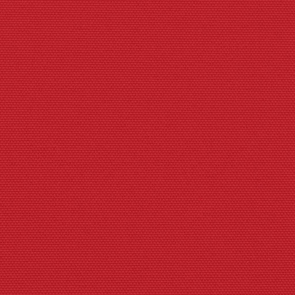 vidaXL Σκίαστρο Πλαϊνό Συρόμενο Κόκκινο 120 x 600 εκ.