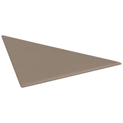 vidaXL Πάνελ Τοίχου 12 τεμ. Καπουτσίνο 30 x 30 εκ. 1,08 μ² Συνθ. Δέρμα