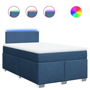 vidaXL &Kappa;&rho;&epsilon;&beta;ά&tau;&iota; Boxspring &mu;&epsilon; &Sigma;&tau;&rho;ώ&mu;&alpha; &Mu;&pi;&lambda;&epsilon; 120x200 &epsilon;&kappa;. &Upsilon;&phi;&alpha;&sigma;&mu;ά&tau;&iota;&nu;&omicron;