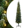 vidaXL Χριστουγεννιάτικο Δέντρο Slim Αρθρωτό με 300 LED 210 εκ.