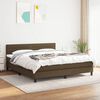 vidaXL &Kappa;&rho;&epsilon;&beta;ά&tau;&iota; Boxspring &mu;&epsilon; &Sigma;&tau;&rho;ώ&mu;&alpha; &Sigma;&kappa;&omicron;ύ&rho;&omicron; &Kappa;&alpha;&phi;έ 160x200 &epsilon;&kappa; &Upsilon;&phi;&alpha;&sigma;&mu;ά&tau;&iota;&nu;&omicron;