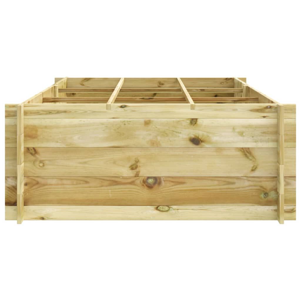 vidaXL Ζαρντινιέρα Υπερυψωμένη 150 x 100 x 40 εκ. από Εμποτισμένο Ξύλο