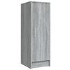 vidaXL Παπουτσοθήκη Γκρι Sonoma 32x35x92 εκ. από Επεξεργασμένο Ξύλο
