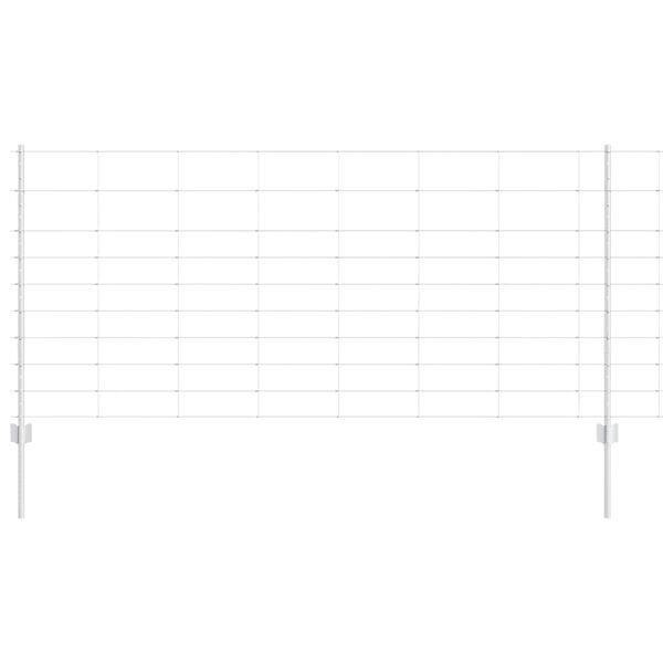 vidaXL &Tau;&epsilon;&nu;&tau;ώ&tau;&omicron; &mu;&epsilon; &sigma;&tau;ή&rho;&iota;&gamma;&mu;&alpha; &Alpha;&sigma;&eta;&mu;ί 1 x 25 m &Alpha;&tau;&sigma;ά&lambda;&iota;