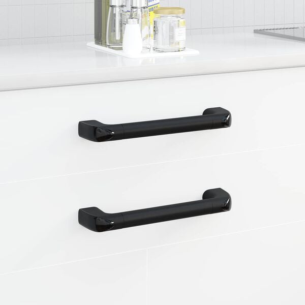 vidaXL &Lambda;&alpha;&beta;ή &Mu;&omicron;&nu;ό&chi;&rho;&omega;&mu;&omicron; 2 pcs &Mu;&alpha;ύ&rho;&omicron; 380 x 34 x 85 mm &Alpha;&lambda;&omicron;&upsilon;&mu;ί&nu;&iota;&omicron; &kappa;&alpha;&iota; PP