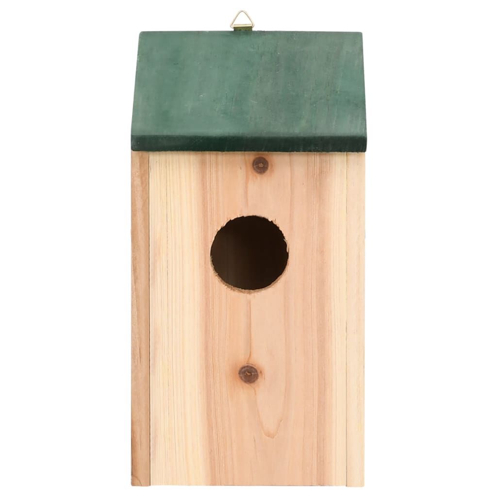vidaXL Φωλιές Πουλιών 4 τεμ. 12 x 12 x 22 εκ. Ξύλινες