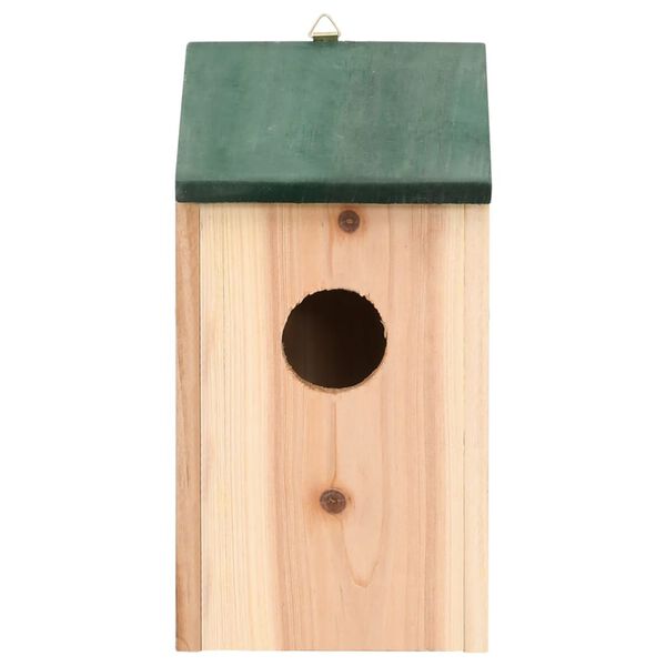 vidaXL Φωλιές Πουλιών 4 τεμ. 12 x 12 x 22 εκ. Ξύλινες