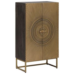 vidaXL Highboard &Omicron;&rho;&epsilon;ί&chi;&alpha;&lambda;&kappa;&omicron;&sigmaf; 53,5 x 30 x 95 &epsilon;&kappa;